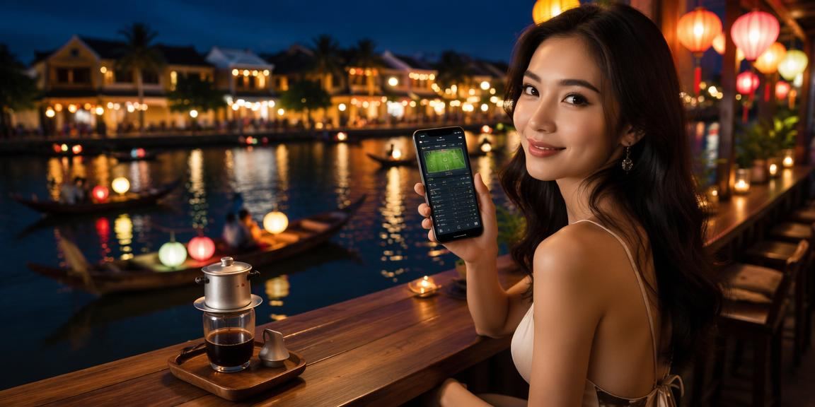 Người dùng truy cập ic3 trên điện thoại tại Hội An